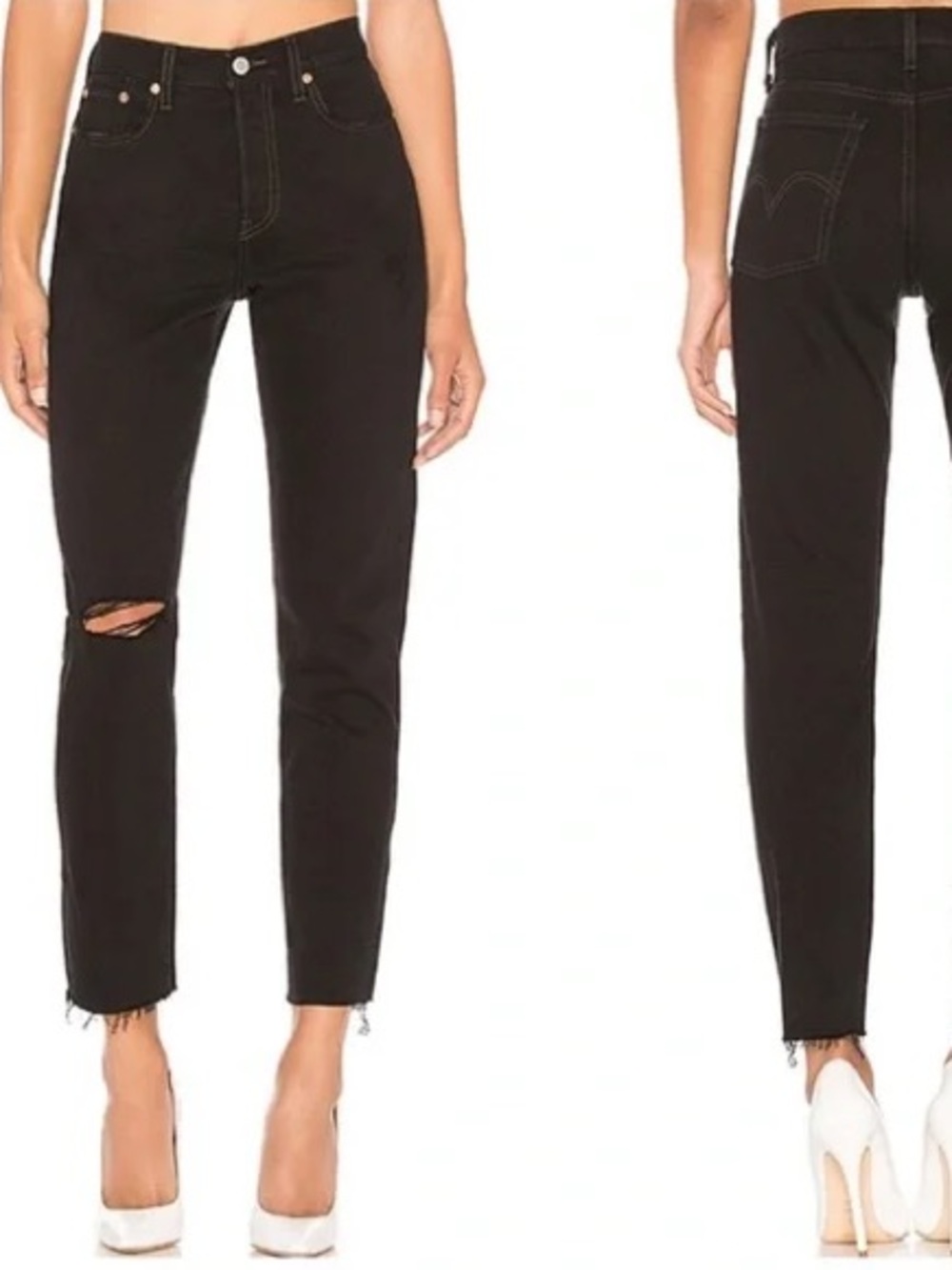 Levi’s Wedgie Icon Jeans in Black Desert Size 28